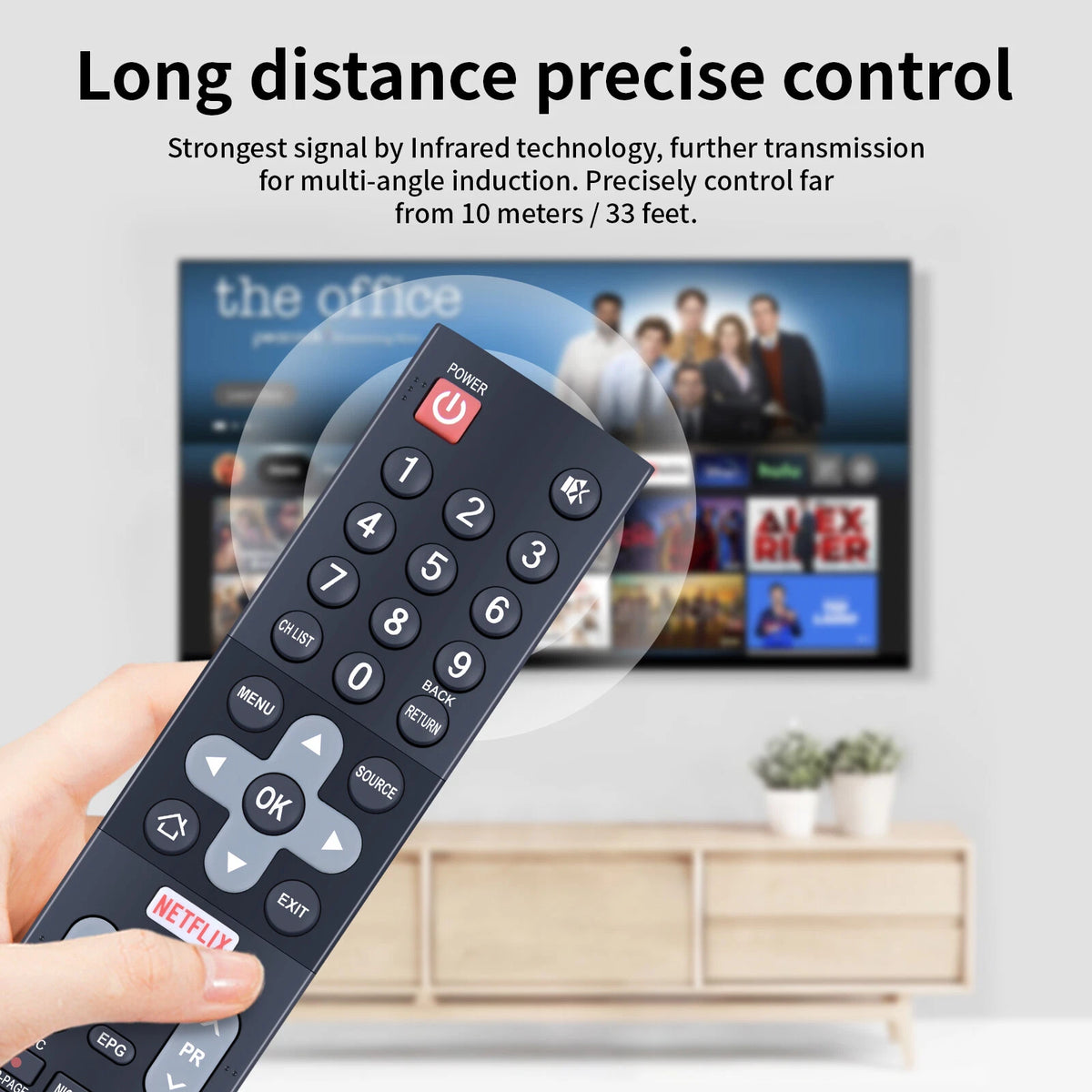 Remote Control For TV METZ L873-TVa OK. ODL32750HS-TB