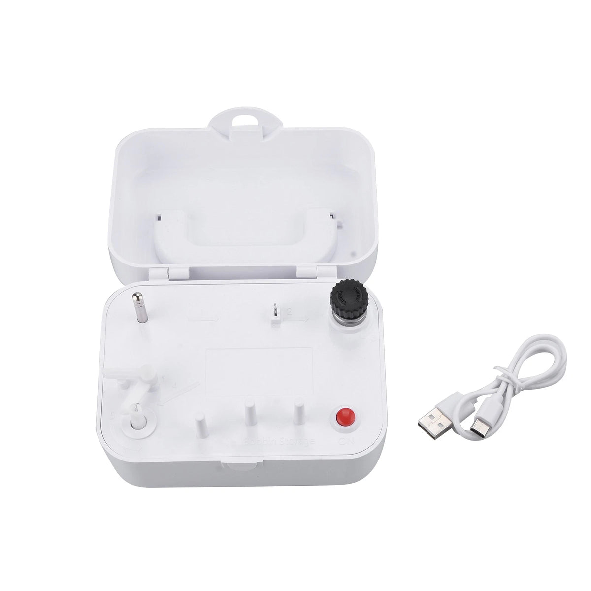 Portable ABS Electrical Automatic Bobbin Winder For Sewing Machine