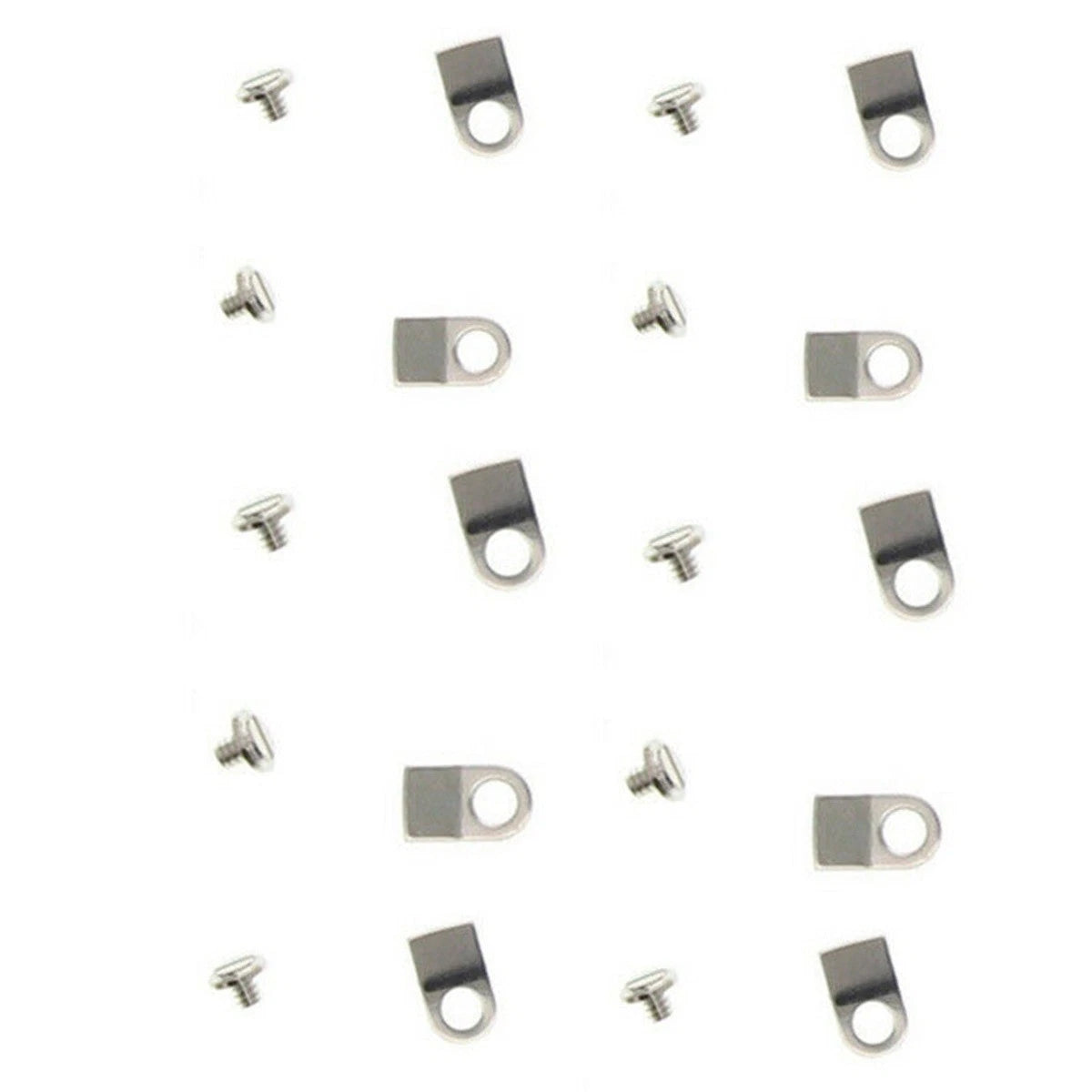 10 Sets Casing Clamps Tab & Screw For Watch Movement ETA 2824 2834 2846 2836