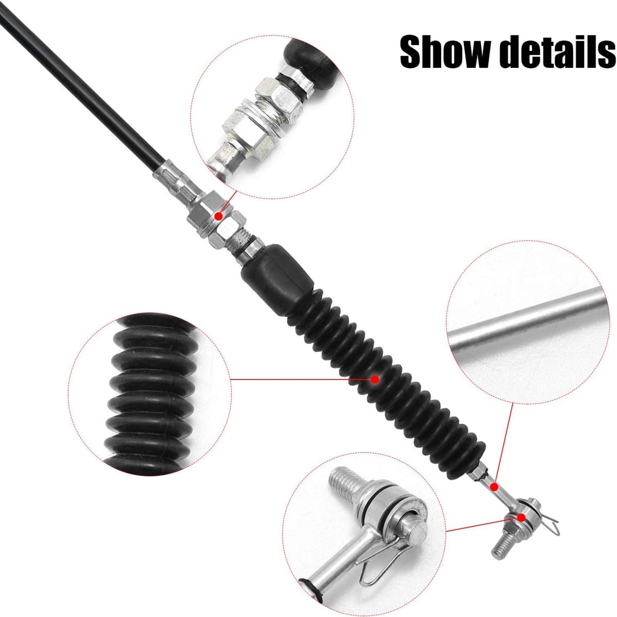 For Polaris Ranger 500 4x4 EFI 2006-2008 Gear Shift Cable Replacement 10-0161