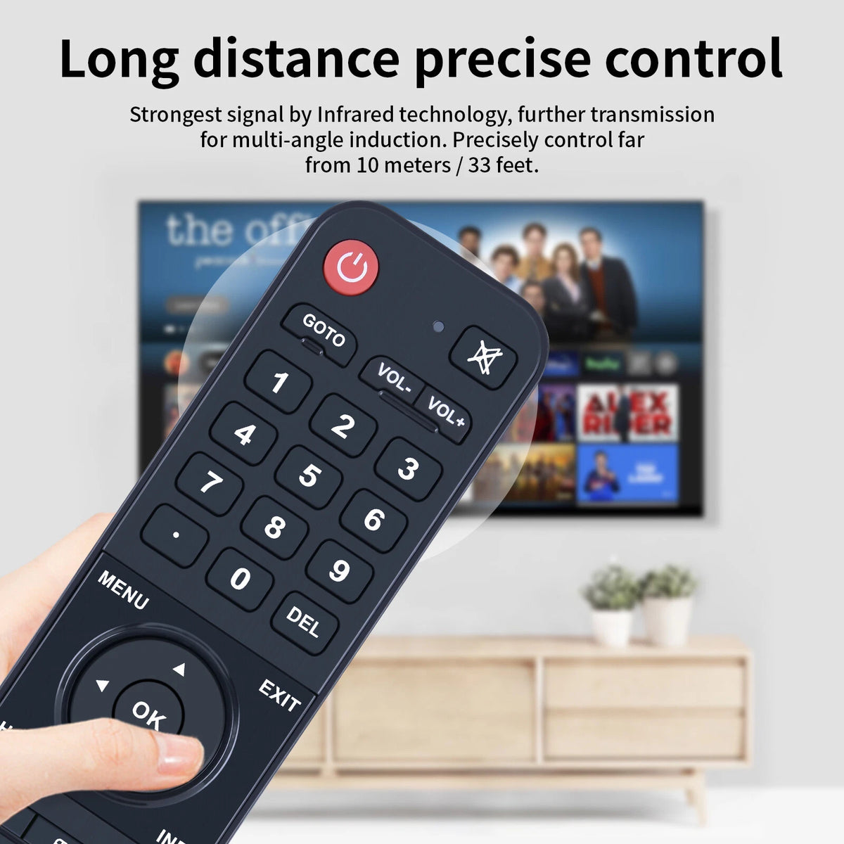Remote Control For HTV HTV5 HTV3 HTV2 HTV1 Set Top Box/TV Receiver