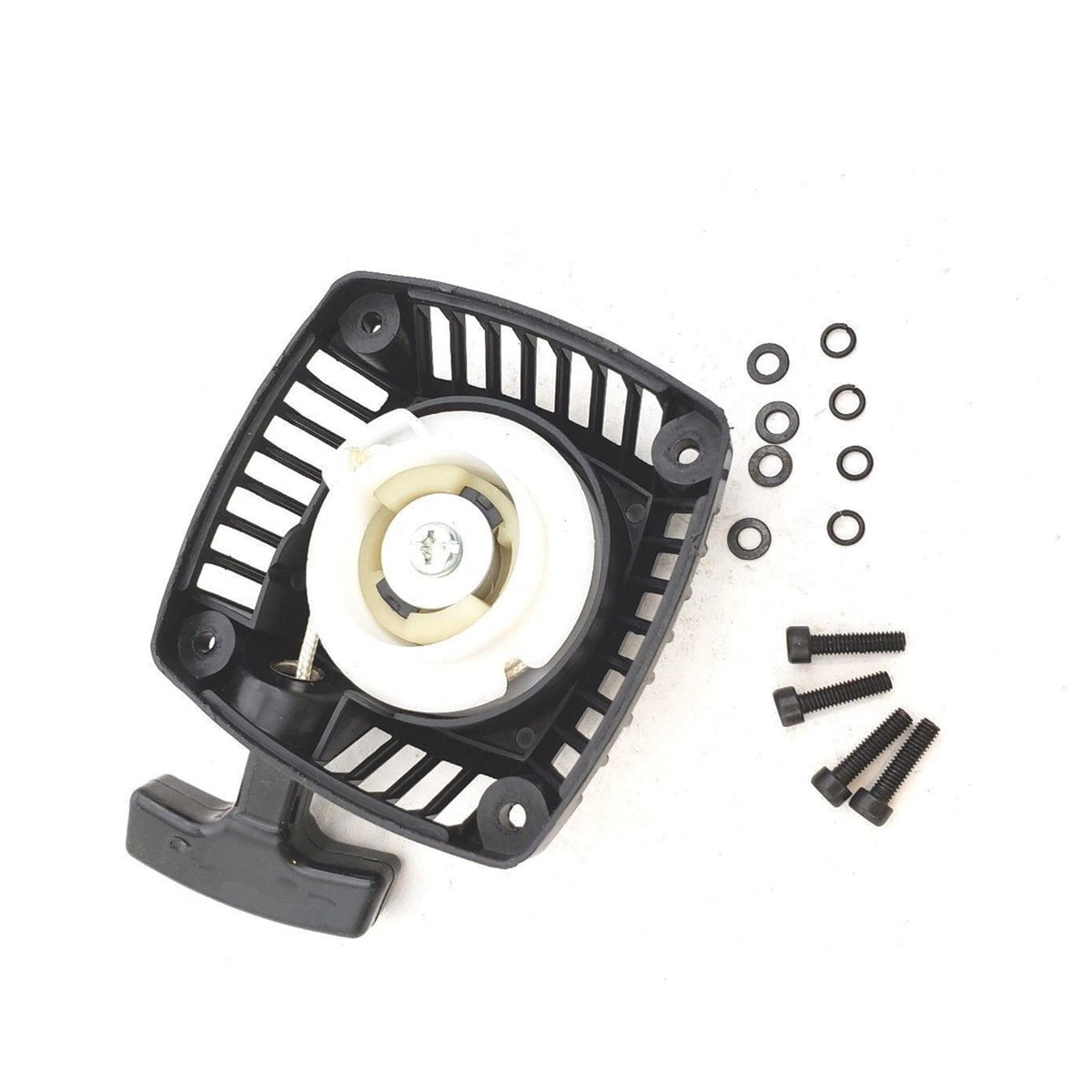 Pull Starter With 4 Screws 4 Locking Washers Adapter For HPI Baja 5B/5T
