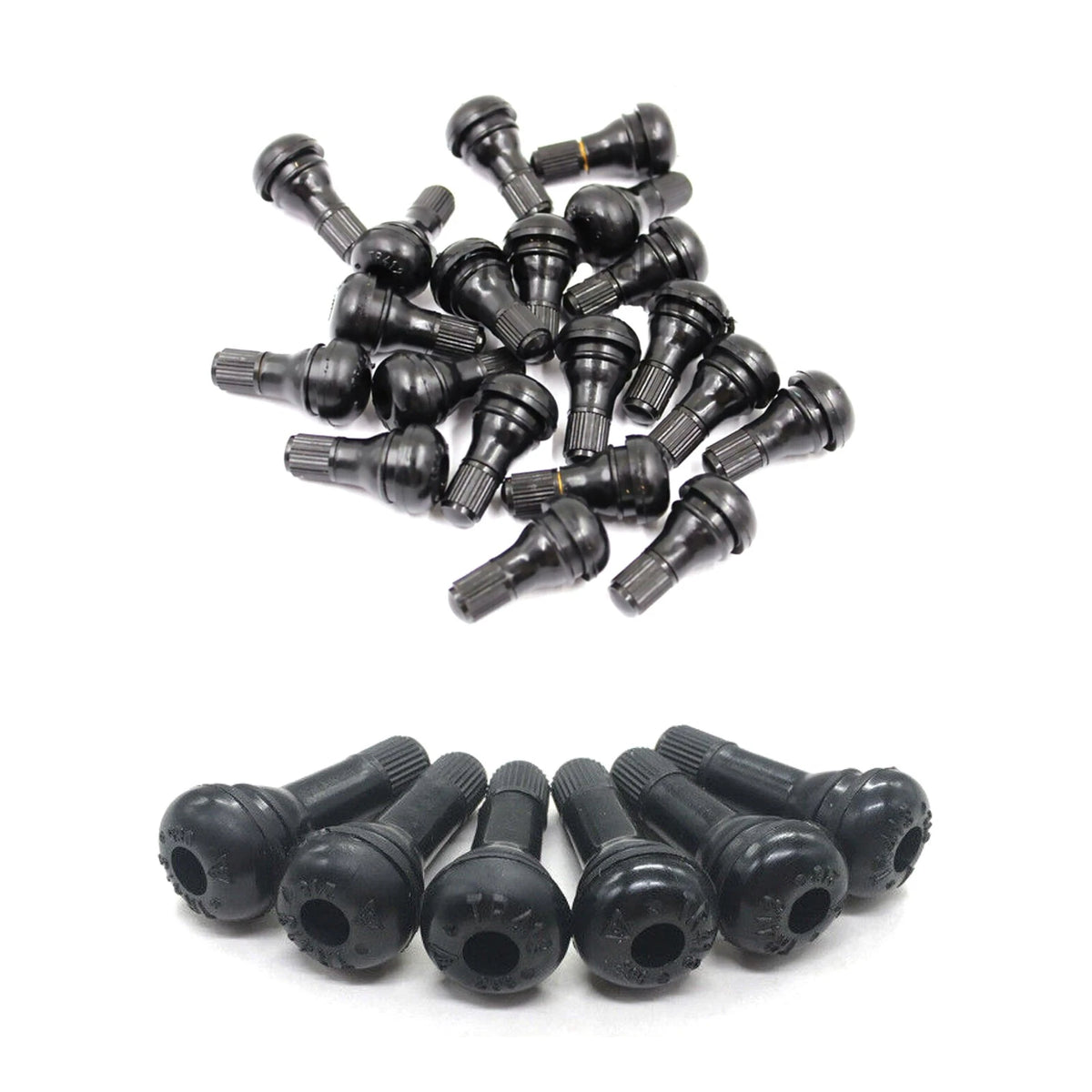 25Pcs Universal TR412 35mm Long 19mm Tyre Valve Stems For Auto Motorcycle F