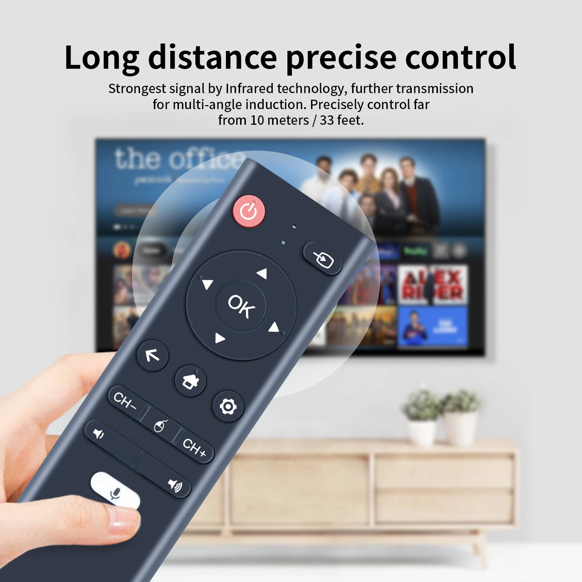 Voice Remote Control For Philco PLD32HS21CH Smart LED LCD HD Android TV