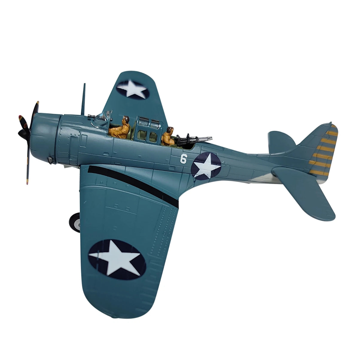 WWII 1:72 SBD Dauntless Dive Bomber Model Aircraft Collection With Display Stand