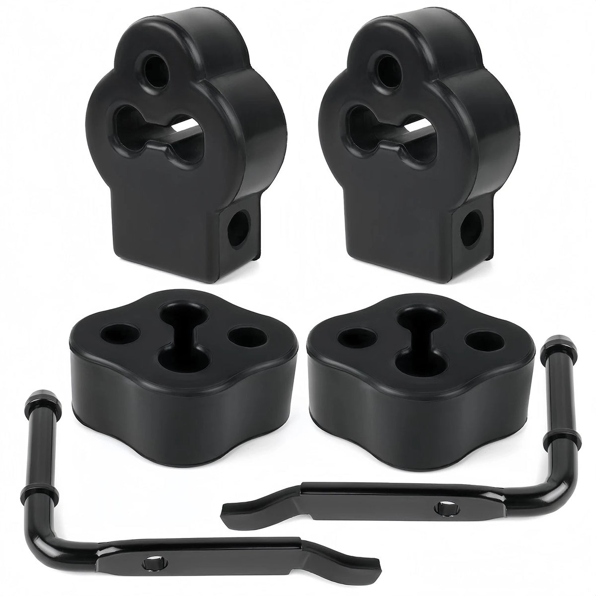 Exhaust System Isolator Mounts - 6PC Complete Set for 2003-2011 Crown Victoria