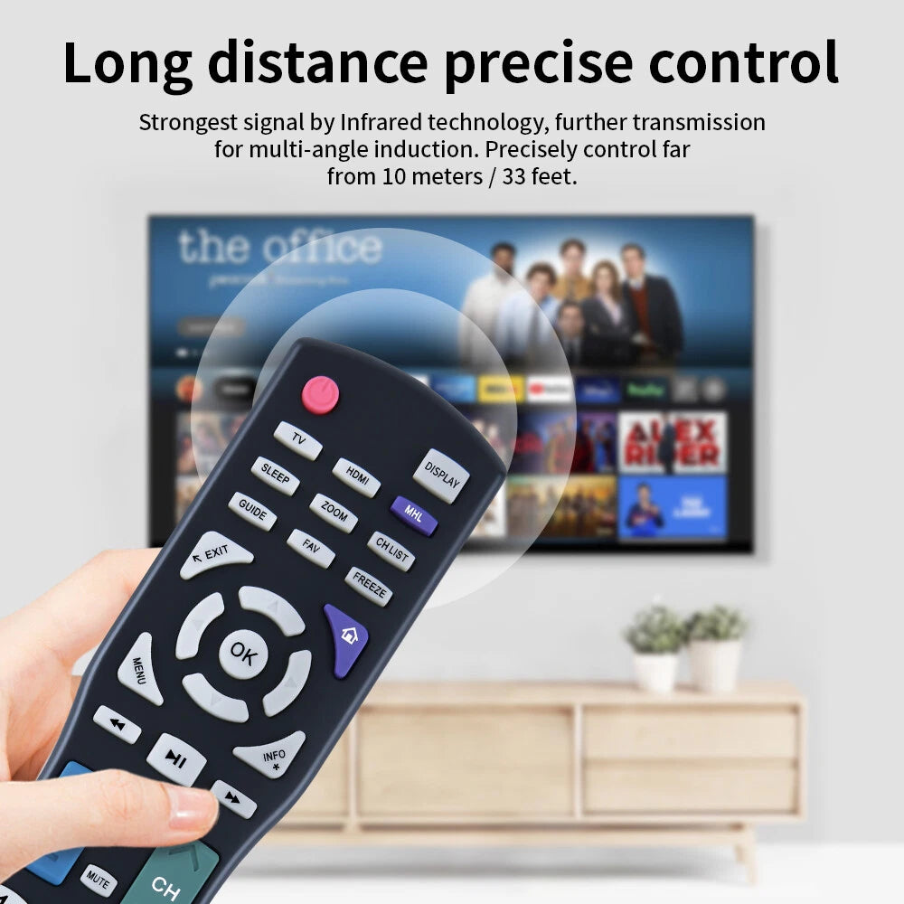 LD230RM Remote Control For APEX Digital LCD LED TV LD4088RM LE3245M