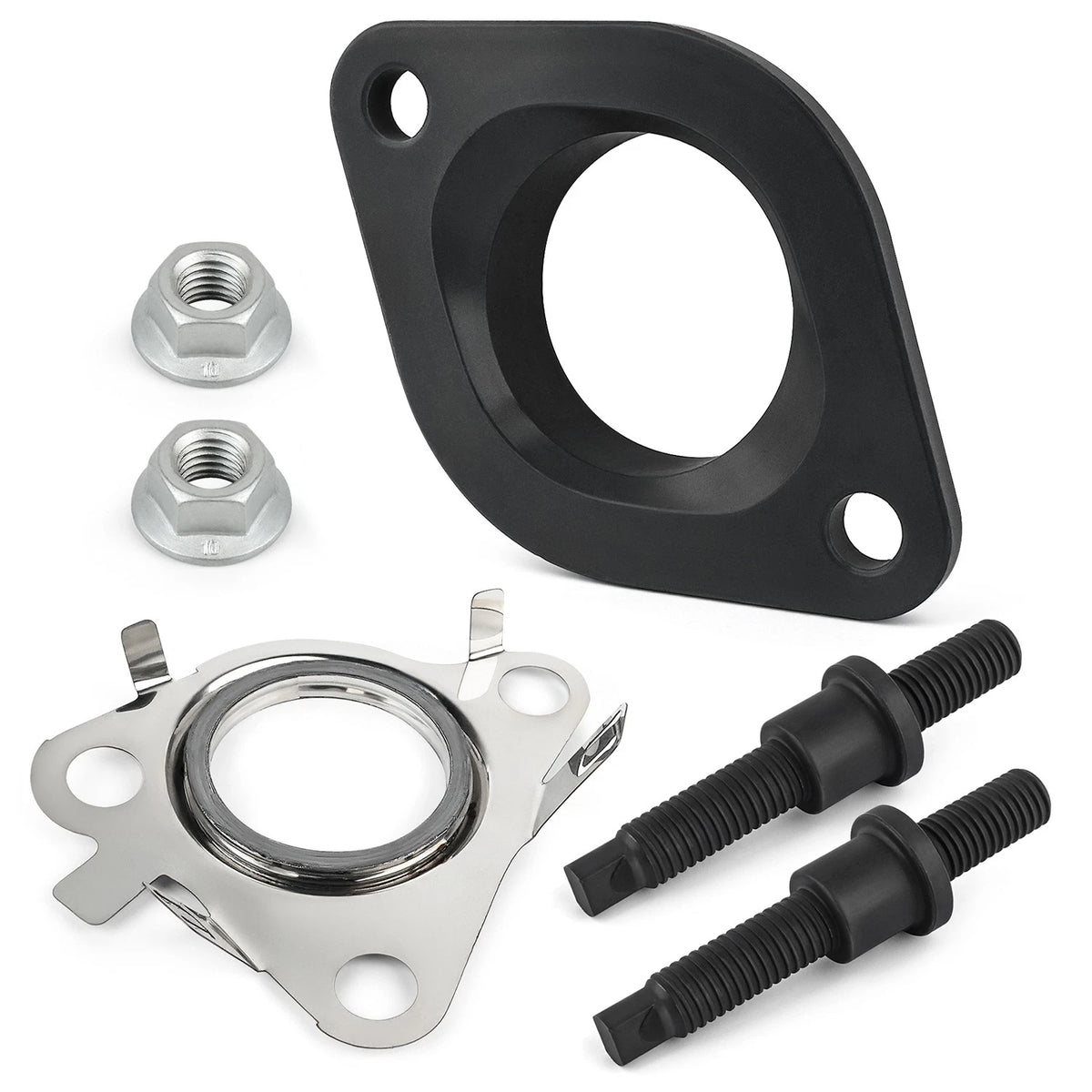 Catalytic Converter Adapter & Gasket Kit BL3Z9N496A for Ford EcoBoost V6 Engine