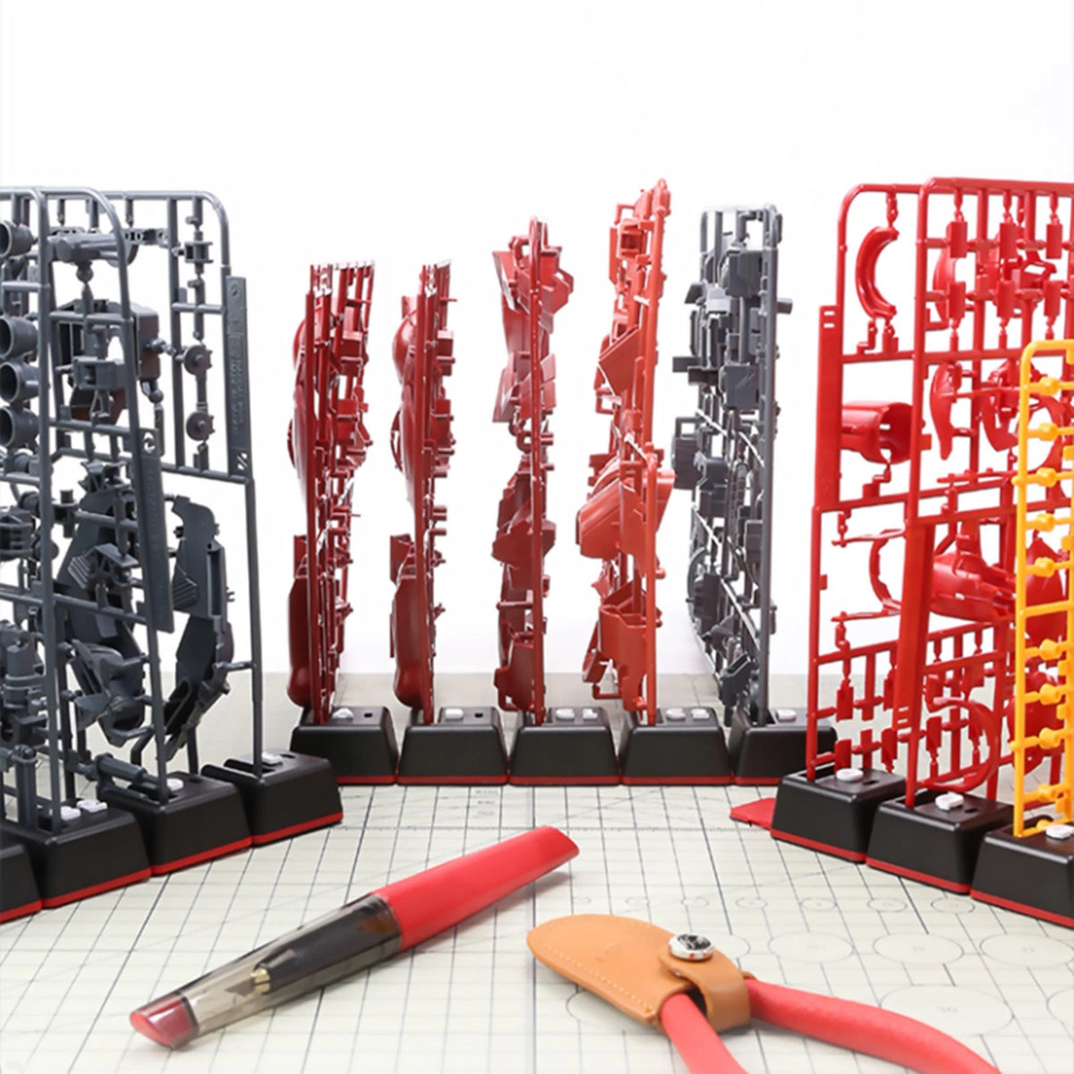 Sprue Rack Plate Storage Holder Stand Model Tool Organizer for Gundam Hobby Part