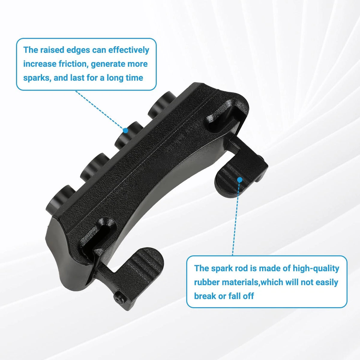 EOPOAYI 2 Pcs Spark Cartridge Compatible with Razor Flash Rider 2 Pack, Black