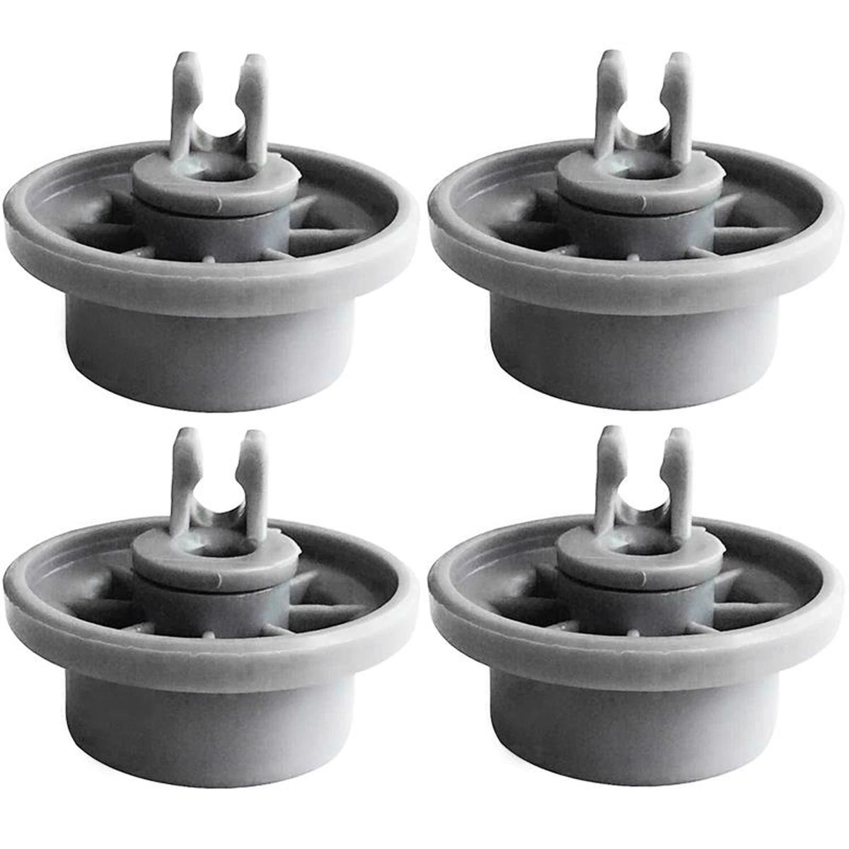 4Pack Rack Basket Wheels Replacement Parts For Siemens Neff Dishwasher D
