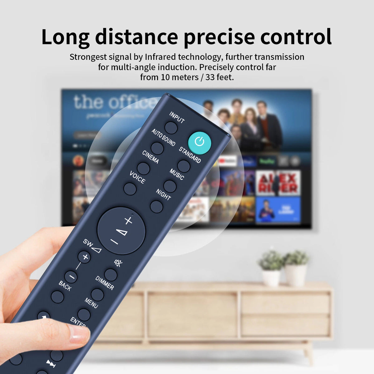 RMT-AH412U Remote Control For Sony Home Theatre System HT-S20R HT-S100F