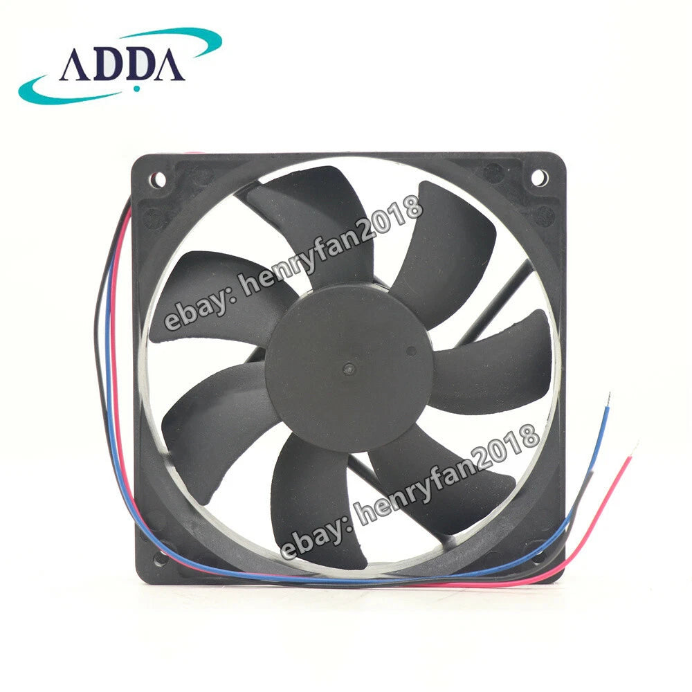 ADDA AD1212HB-A76GL Axial Fan 12VDC 0.37A 120*120*25MM 3-wire Slient Cooling Fan
