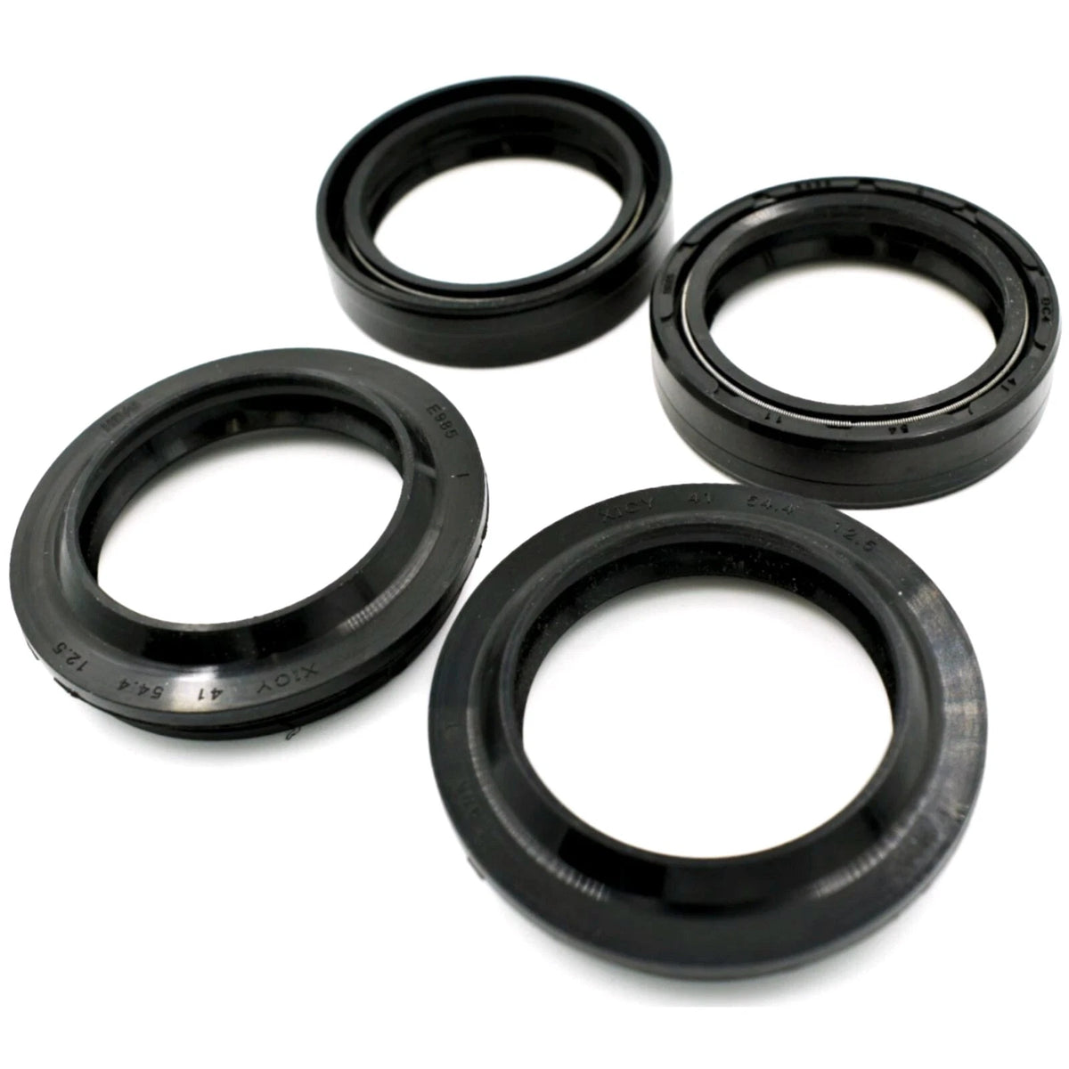 2PCS Durable Fork Dust Seal Kit Replacement for Buell Lightning XB9S Firebolt