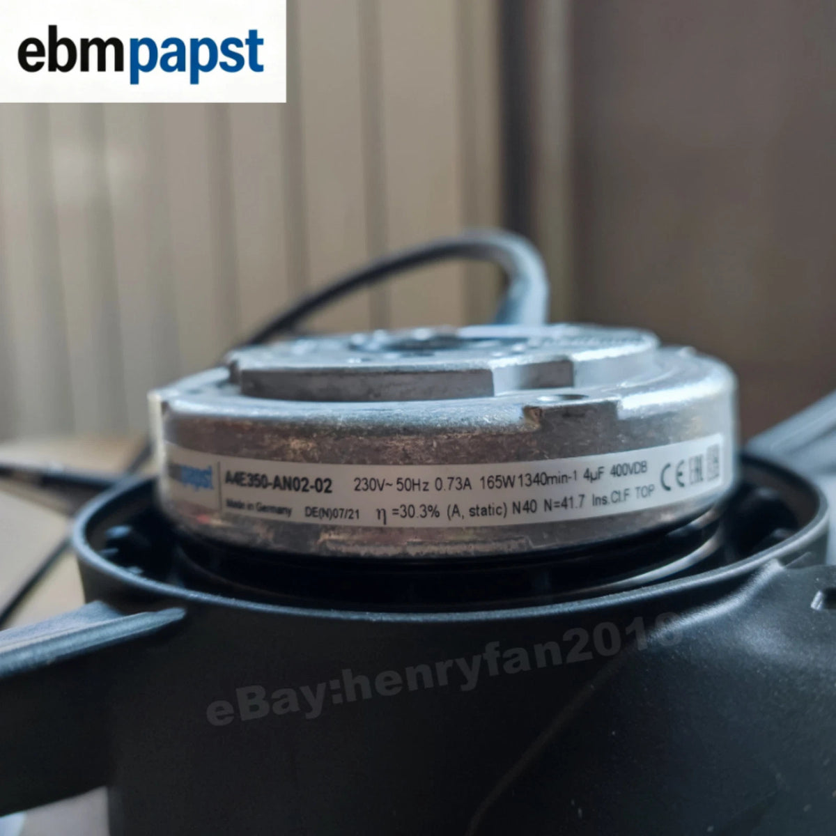 A4E350-AN02-02 for ebmpapst AC for Industrial Refrigeration Cooling Fan