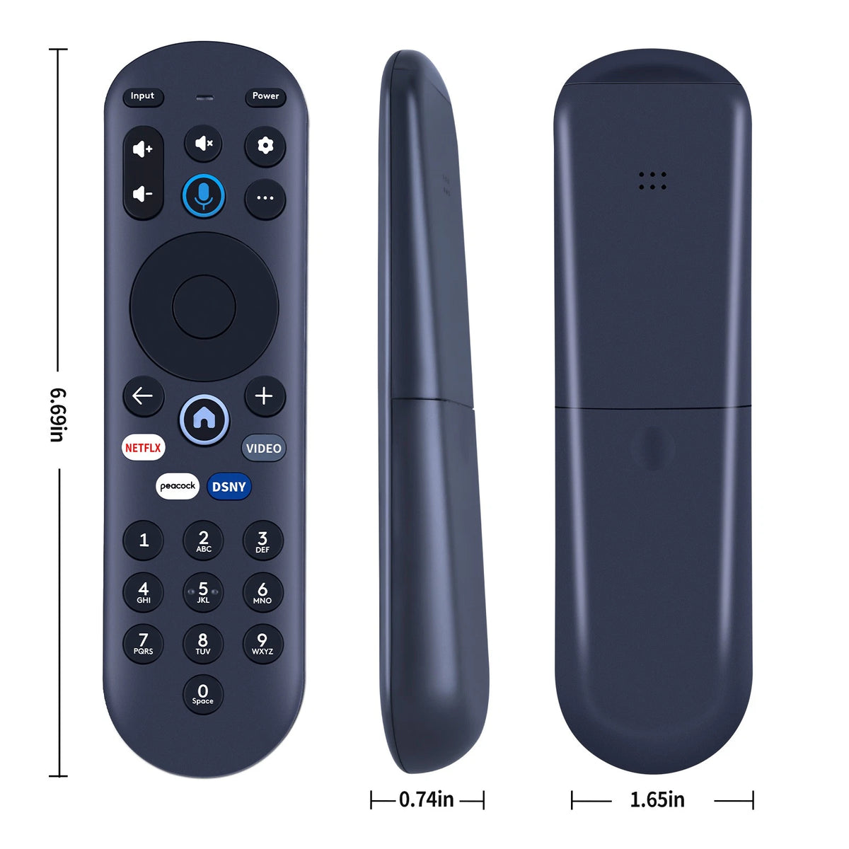 For Pioneer PN50-751-24U Xumo Smart TV Remote CP-RC1NA-23 (MG3-R34010) -