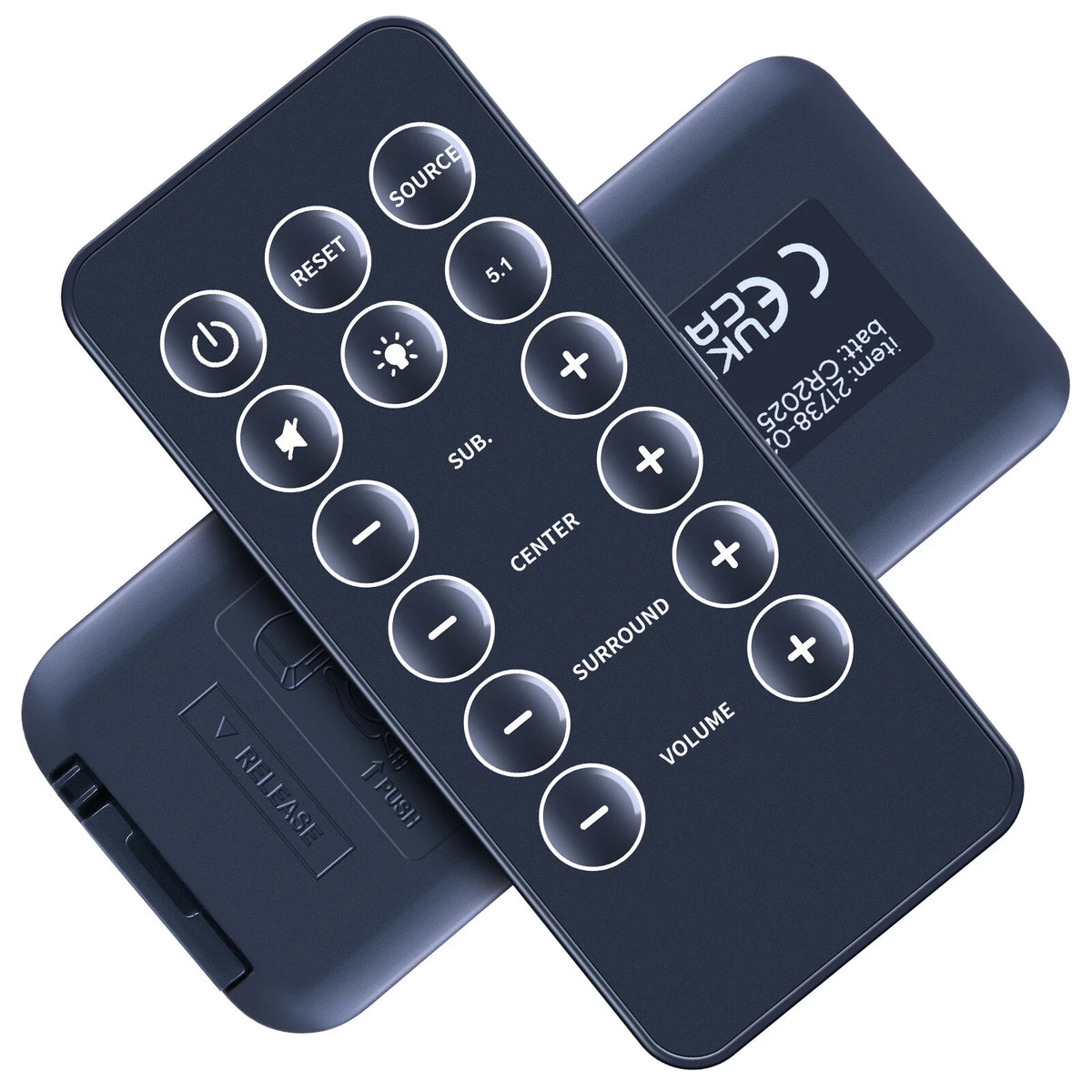 Remote Control For Trust Gaming GXT 658 Tytan 5.1 Surround Sound Speaker System