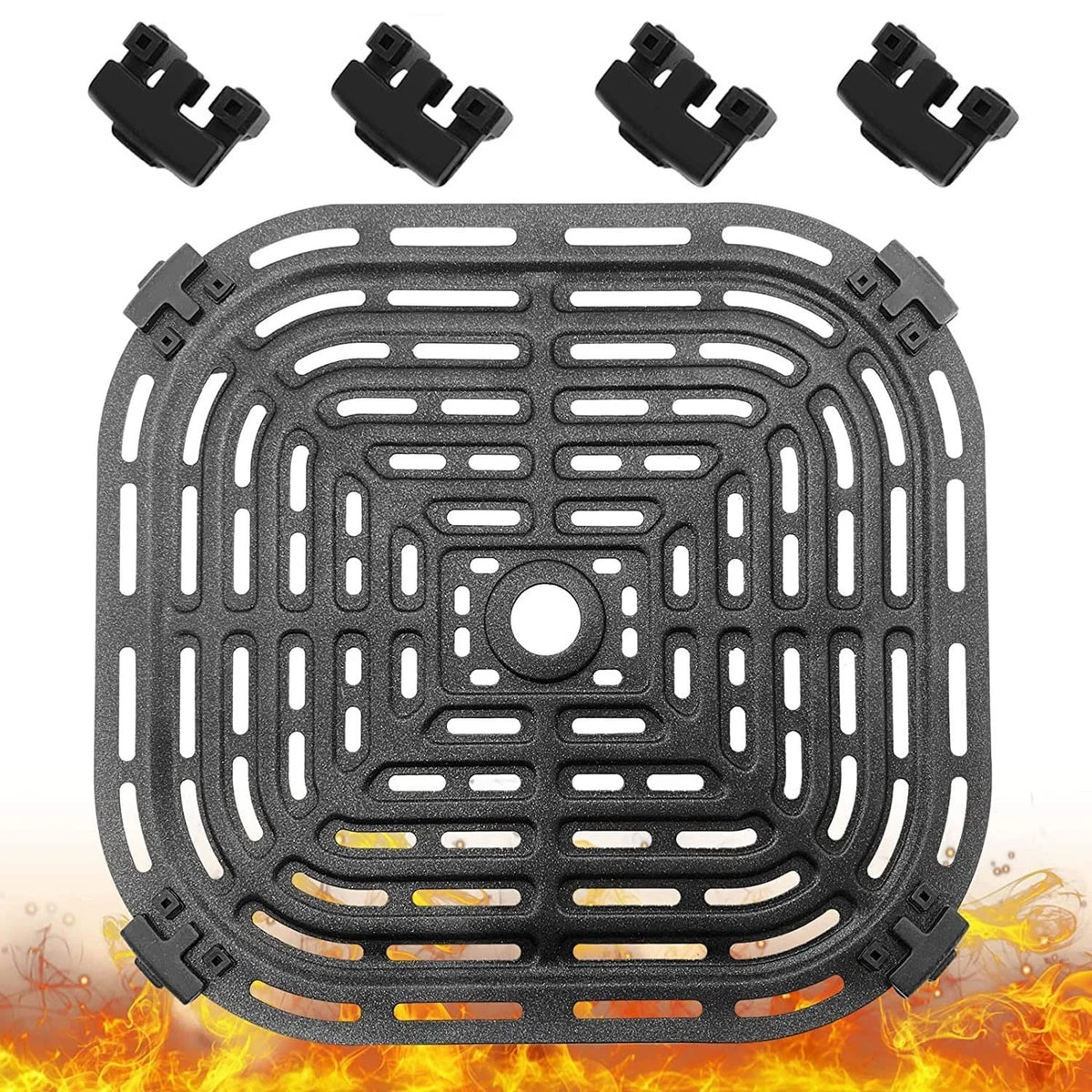 ZYAMY 4pcs Air Fryer Replacement Rubber Feet for Bella Pro Series 8QT 4QT...
