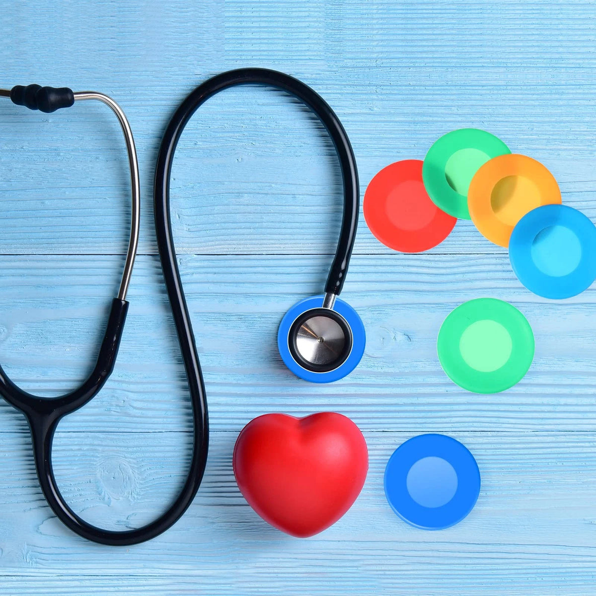 40 Pack Stethoscope Head Cover Protector Soft Silicone Spare...