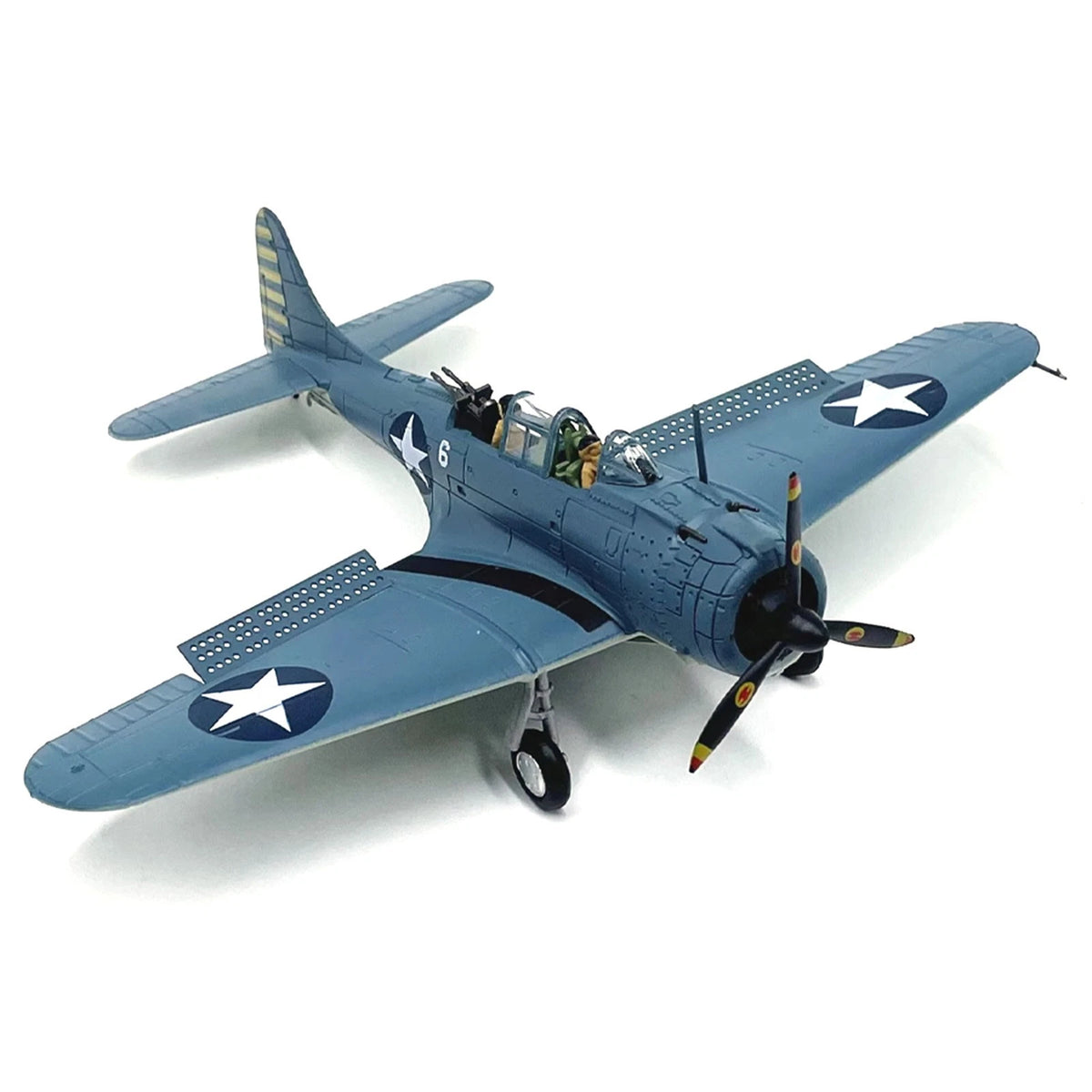 1/72 US SBD-3 Dive Bomber Fighter Alloy Aircraft Model Military Plane Collection