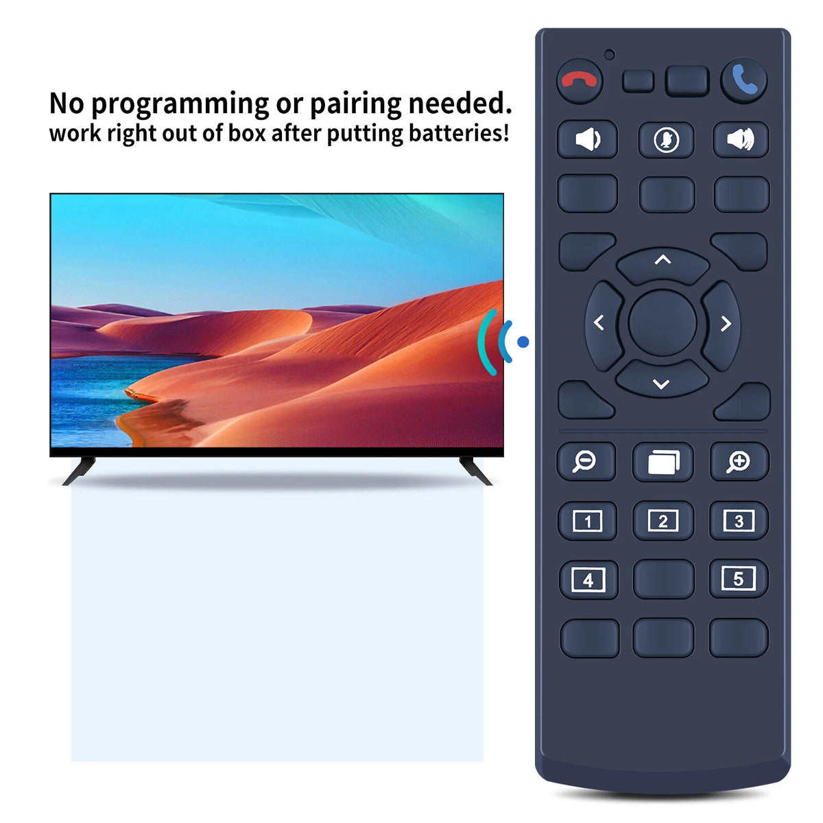 Replacement Remote Control For Logitech 993-001142 Group Conference Webcam