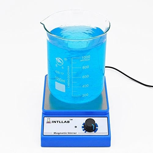 Magnetic Stirrer Stainless Steel Mixer with stir bar (No Heating)...