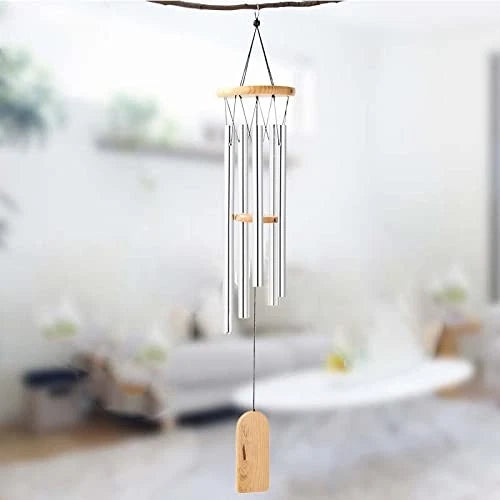 60 Pieces Wind Chime Tubes Parts Supplies Windchime String
