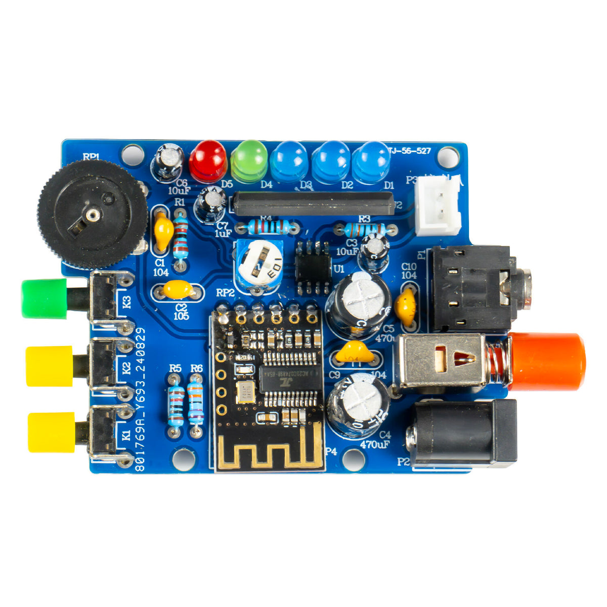 Womu JD-100078027647 Bluetooth Speaker DIY Circuit Board Soldering Practice Kit, MPN 1, Delivery 8W or more