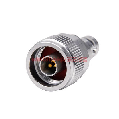 Eastsheep RF Adapter N-to-BNC Coaxial Connector N/BNC-JKG Stainless Steel Converter DC-4G 1-pack