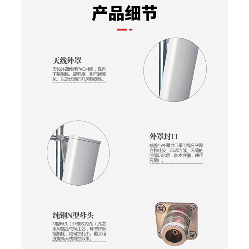 Feng Yingzi 806-2700MHz Plate Antenna, Single-Polarized 12-14dbi Directional Antenna FYZ-DXD-J1