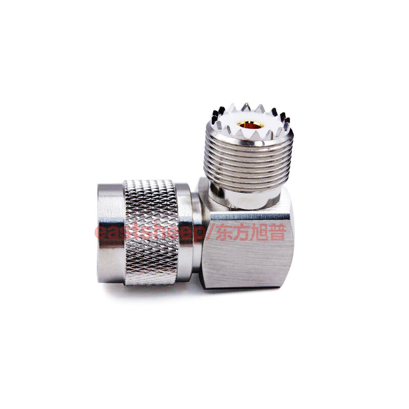 Eastsheep walkie-talkie adapter N/UHF-JKW N male to SL16 female right angle elbow