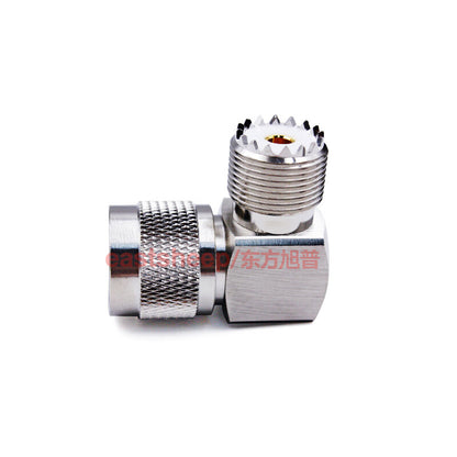 Eastsheep walkie-talkie adapter N/UHF-JKW N male to SL16 female right angle elbow