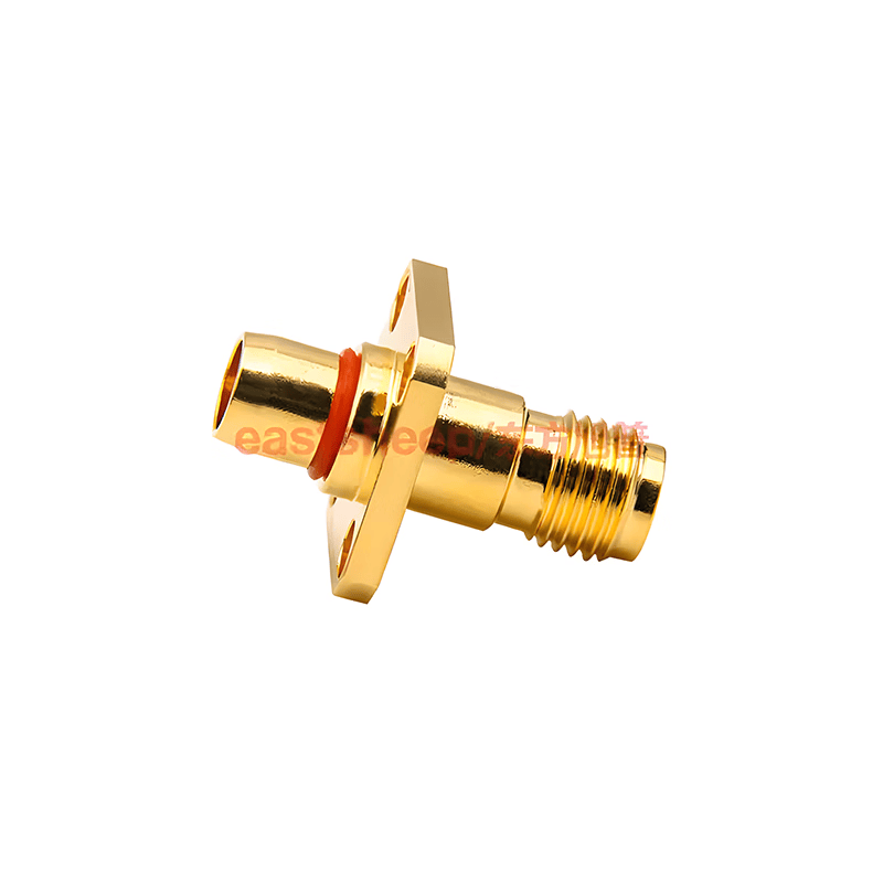 Eastsheep RF Adapter BMA/SMA-JFK (BMA male to SMA female, 4-hole flange, through-wall, 18G, 1 unit)