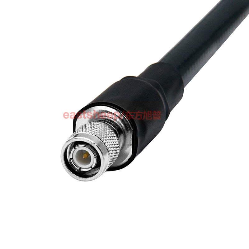 Eastsheep RF cable, N-to-TNC male coaxial feeder extension cable, 40 meters, SYV50-12-N/TNC-JJ