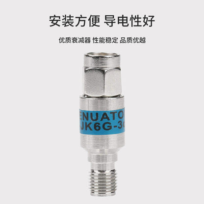 Fengyingzi SMA Fixed Attenuator 2W DC-6GHz 3dB RF Coaxial Attenuator Male to Female FYZ-SMA3dB