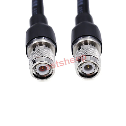 Dongfang Xupu RF Connector Cable, TNC Male to TNC Male GPS Antenna Connector, 60 meters, SYV50-7-TNC-JJ