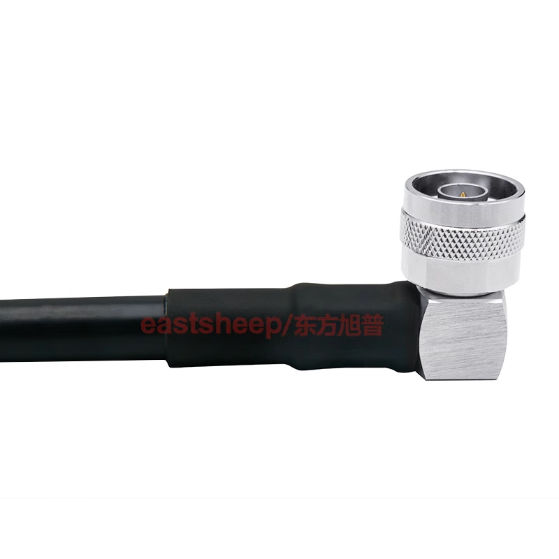 Eastsheep RF cable, N-bend male to N-bend male coaxial feeder, 5-meter extension cable, DC-6G LMR400-N-JW/N-JW