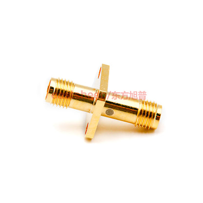 Eastsheep RF Connector SMA-KFK-1, SMA Dual Female, 4-Hole Flange Mounting, 6G, 1 piece per pack