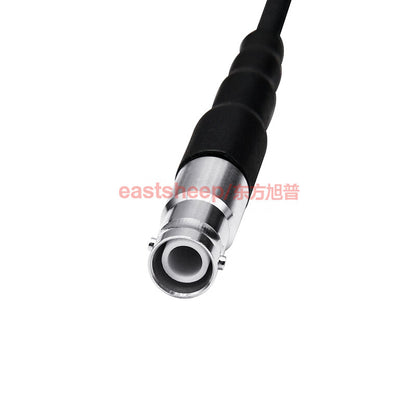 Eastsheep RF adapter cable, SHV to alligator clip 1-meter coaxial feeder extension cable RG58/U-SHV-J/alligator clip
