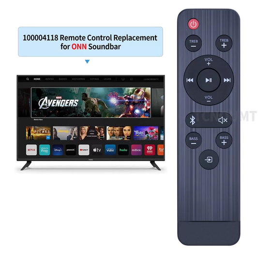 100004118 Replacement Remote Control For ONN 32 Inch 2.1 Soundbar System [3]
