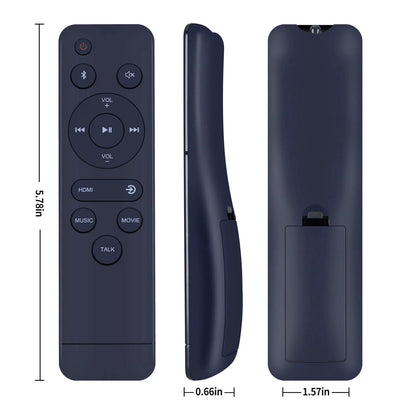 100056522 Remote Control For ONN Bluetooth TV Soundbar Audio System Speaker [5]