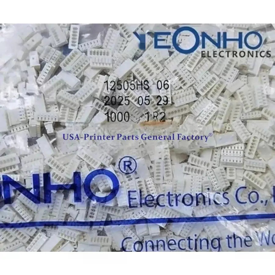 1000PC  FOR /pack connector 12505HS-06 rubber shell 6P 1.25mm spacing [1]