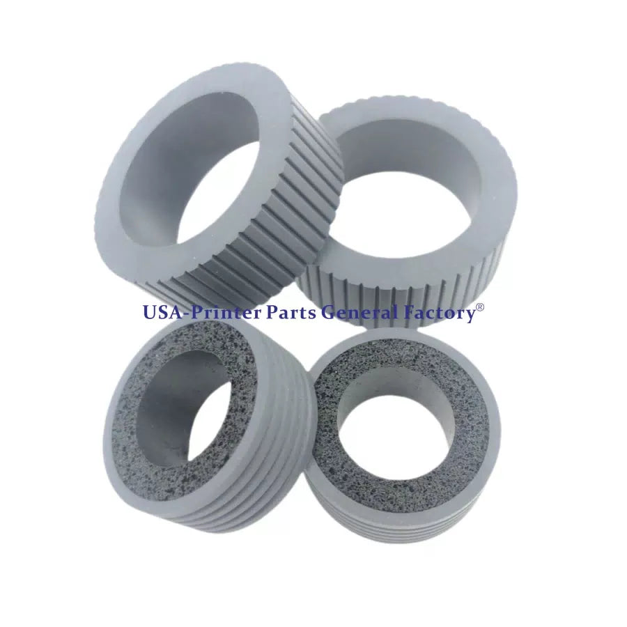 100Set PA03540-0001/0002 Pick Brake Roller Fits For Fujitsu Fi-6130 Fi-6140 6230 [1]