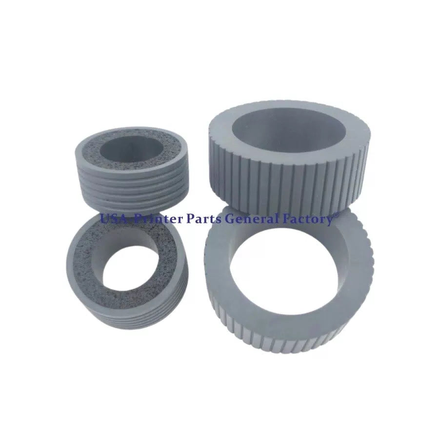 100Set PA03540-0001/0002 Pick Brake Roller Fits For Fujitsu Fi-6130 Fi-6140 6230 [2]