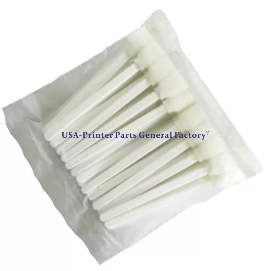 100 Pcs  Foam Cleaning Swabs For Roland Epson Mimaki Surecolor Mutoh Printers [1]