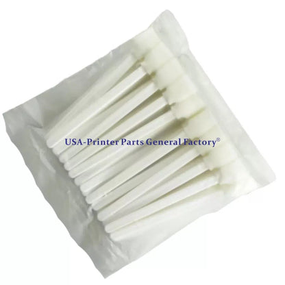 100 Pcs  Foam Cleaning Swabs For Roland Epson Mimaki Surecolor Mutoh Printers [1]