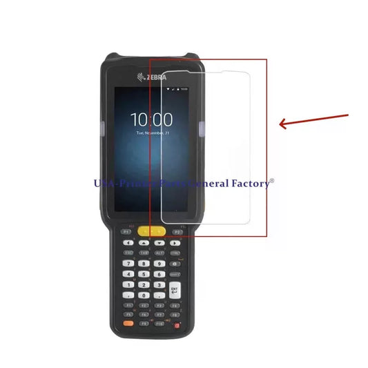 10PCS  Tempered Screen Protector Film Replacement Fit For Zebra MC3300 Parts [1]