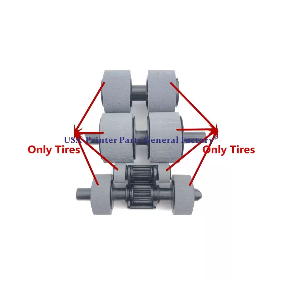 10Set D00S3W001 Y001 X001 Pick Brake Separation Roller Brother ADS-2200 ADS-2700 [5]