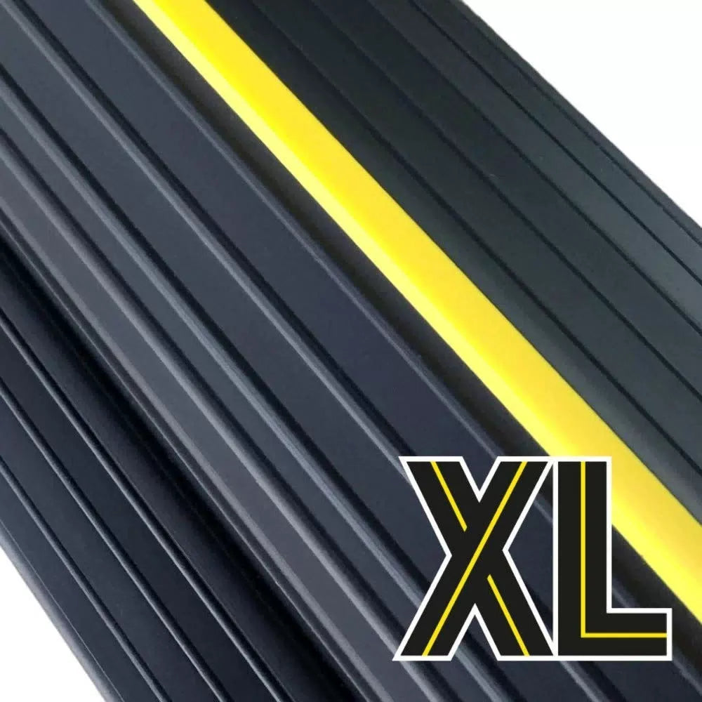 10'6"/3.2m Weather Defender® XL | 10'6" (incl. 1 adhesive), Black/Yellow [3]