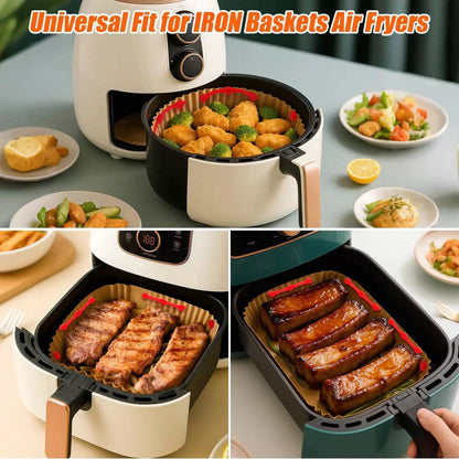 12PCS Air Fryer Magnets Silicone Buckle for Parchment 12 pcs hexagonal shape [7]